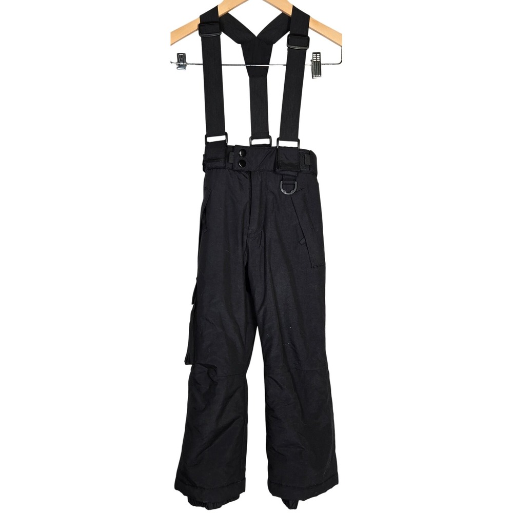 Big 5 Sport Essentials Youth Suspenders Snow Ski Pants Black Size‎ 4
